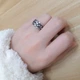 Кольцо из серебра 925 пробы "Infinity effect" - изображение 4