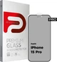 Защитное стекло ArmorStandart Pro Anti-spy Matte для смартфона Apple iPhone 15 Pro Black (ARM73170) - изображение 1