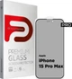 Защитное стекло для смартфона Apple iPhone 15 Pro Max ArmorStandart Pro Anti-spy Matte Black (ARM73172) - изображение 1