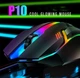 Дротова ігрова комп'ютерна миша Gaming Mouse Р10 чорна - зображення 4