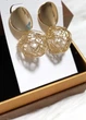 Сережки золотисті кульки всередині з намистинками Fashion Jewelry 4632 - зображення 8