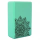 Блок для йоги (кирпич) Profi Flowers SP 0858-5 23.5×15×8см 180г бирюзовый - изображение 1