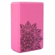 Блок для йоги (кирпич) Profi Flowers SP 0858-5 23.5×15×8см 180г розовый - изображение 1
