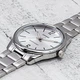 Наручний годинник Casio MTP-V005D-7BUDF виконаний у сталевому дизайні з білим циферблатом. - зображення 3