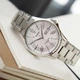 Білий наручний годинник Casio MTP-1384D-7AVEF з сріблястим циферблатом. - зображення 3