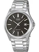 Черные, стальные и серебристые часы Casio MTP-1183A-1A DF для запястья. - изображение 5