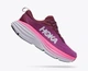 Женские кроссовки HOKA ONE ONE BONDI 8 1127952 BGWN 37,5 (EU 37 1/3, USA 6B, 23 см) фиолетовые с розовым - изображение 2