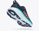 Женские кроссовки HOKA ONE ONE BONDI 8 1127952 OSBB 42,5 (EU 42 2/3, USA 10B, 27 см) синие с зеленым - изображение 8
