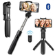 Селфі палиця штатив тринога для телефону Bluetooth з пультом Selfie Stick L01 Чорний - зображення 1