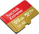 Карта памяти SanDisk Extreme microSDXC UHS-1 U3 A2 512Gb class 10 V30 R190MB/s W130MB/s adapter SD (SDSQXAV-512G-GN6MA) - изображение 2