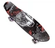 Пенни-борд Penny Best Board LED Tiger с ручкой колеса PU светящиеся Black/Red 65 см (455470) (C 40311/01) - изображение 1