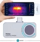 Профессиональная инфракрасная термо камера, пирометр, тепловизор Mileseey TR256i 50mK (256*192) - изображение 1
