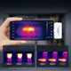 Профессиональная инфракрасная термо камера, пирометр, тепловизор Mileseey TR256i 50mK (256*192) - изображение 5
