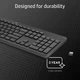 Клавіатура HP 230 Wireless UA Black (3L1E7AA) - зображення 3