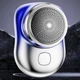 Дорожная бритва для лица мужская Mini Pocket Shaver P10 Violet бритва електрична (1010345-Violet) - изображение 5