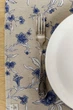 Салфетка Прованс Господиня Цветы 35x45 см Синяя (31514) (4823093451810) - изображение 6