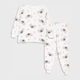 Дитяча тепла махрова піжама для дівчинки Flamingo 855-910 98-104 см Молочна/Koala (4829960226826) - зображення 8