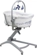 Кроватка-стульчик Chicco Baby Hug Pro 5 в 1 для кормления Белая (87076.14) - изображение 1