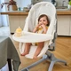 Кроватка-стульчик Chicco Baby Hug Pro 5 в 1 для кормления Бежевая (87076.96) - изображение 10