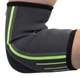 Компрессионный налокотник MadMax MFA-283 3D Compressive elbow support Dark grey/Neon green (1шт.) M - изображение 2