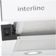Витяжка телескопічна INTERLINE DELI WH A/60/2/T (600 м3/рік, 3 швидк., кнопкове кер.) 279323 - зображення 4
