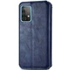 Шкіряний чохол-книжка GETMAN Cubic для Samsung Galaxy A52 4G / A52 5G / A52s Синій - зображення 2