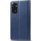 Шкіряний чохол-книжка GETMAN Gallant (PU) для Xiaomi Redmi Note 11 (Global) / Note 11S Синій - изображение 5