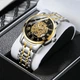 Мужские часы Winner 8250 Silver-Black - изображение 2