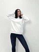 Женский теплый батник "Wear", белый 46-48 - изображение 1