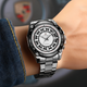 Мужские часы Forsining 8279 Silver-Black-White - изображение 3