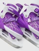 Коньки раздвижные ледовые Zelart Dingxing 023 размер 35-38 Purple-White - изображение 10