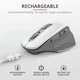 Мишка Trust Ozaa Rechargeable Wireless White (24035) - изображение 5