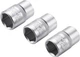 Набор торцевых головок Stanley 1/2 Maxi Drive с шестигранным профилем 3 шт (FMMT17094-0) - изображение 4