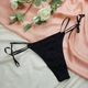 Трусы стринги высокие регулируемые Lormar ХS/S черные (1-51255Б) - изображение 2