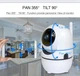 "PTZ-L2" IP Wi-Fi Камера Видеонаблюдения Поворотная, с функцией Слежения (следования) за объектом - изображение 2