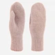 Варежки женские вязаные Malisa Умка 12-6010-DM-114 One Size Перламутр - изображение 2
