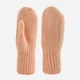 Варежки женские вязаные Malisa Умка 12-6010-DM-1 One Size Абрикосовые - изображение 2