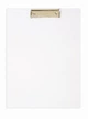 Планшет с прижимом Clipboard, А4, картонный, PP-покрытие, белый (452\07) - изображение 1