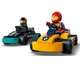Конструктор LEGO City Картинг та гонщики (60400) - зображення 4