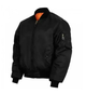 Тактична куртка Mil-tec MA1 Flight Jacket (Bomber) Black 10402002-5XL - зображення 1