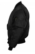 Тактична куртка Mil-tec MA1 Flight Jacket (Bomber) Black 10402002-5XL - зображення 4