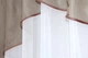 Кухонная тюль арка с ламбрекеном VR-Textil № 025к белый с какао 270х170 см (52-0612) - изображение 3