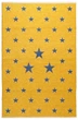 Килим дитячий My Home Moretti Side, 77*150 см, двосторонній синій і жовтий Зірки - зображення 4