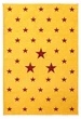 Килим дитячий My Home Moretti Side, 77*200 см, двосторонній червоний і жовтий Зірки - зображення 2