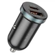 Зарядне автомобільне BOROFONE BZ22 Scenery 1хUSB/1хType-C PD30W+QC3.0/3A Чорний - изображение 3