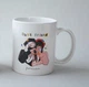 Чашка керамічна з крутим принтом Best Friends для найкращої подружки на подарунок 330 мл біла - зображення 2