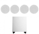 Акустический комплект SKY SOUND SUBT-10W/FLC-5 (2*40Вт) WHITE (2906845) - изображение 1