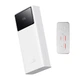 Зовнішній акумулятор повербанк Power bank Baseus Star-Lord Digital Display 30000mAh USB/Type-C, PD/QC, 22.5W/3A Білий - зображення 2