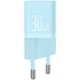 Зарядний мережевий пристрій Baseus GaN5 30W 1Type-C Quick Charge3.0/Power Delivery (CCGN070603) Blue - зображення 3