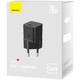 Зарядний мережевий пристрій Baseus GaN5 20W 1Type-C (CCGN050101) Black - изображение 8